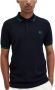 Fred Perry Blauwe Twin Tipped Polo T-shirts en Polos Blue Heren - Thumbnail 1