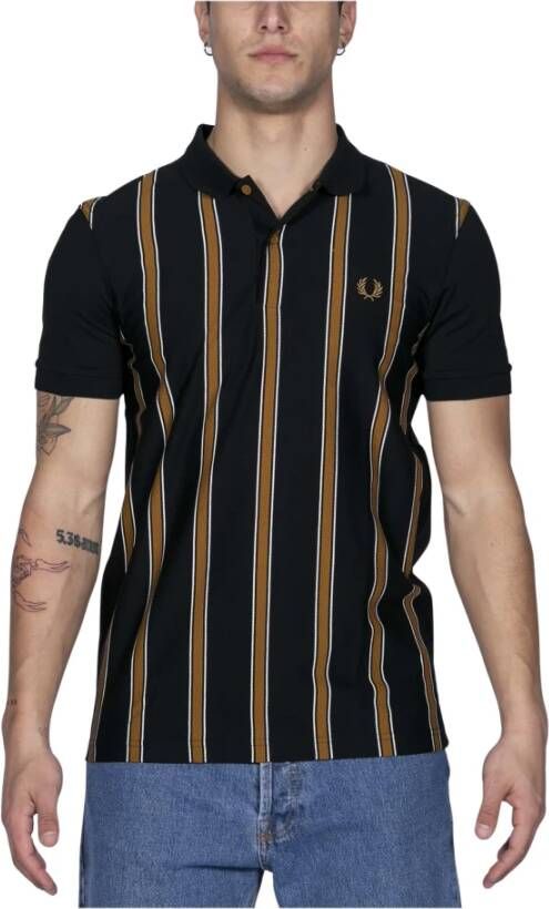 Fred Perry Polo Shirt Bruin Heren