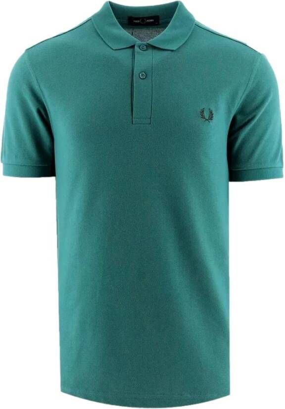 Fred Perry Polo Shirts Groen Heren