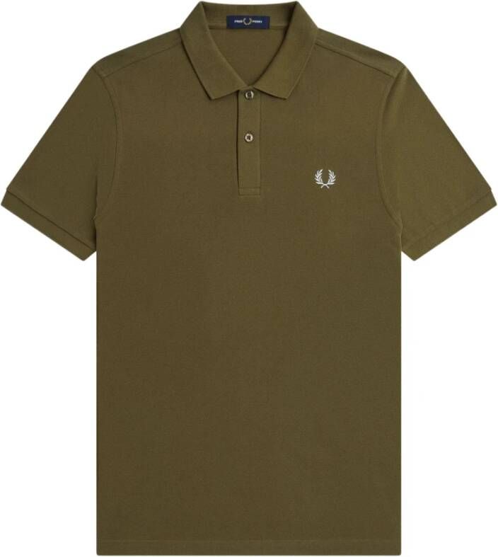 Fred Perry Polo Shirt Groen Heren