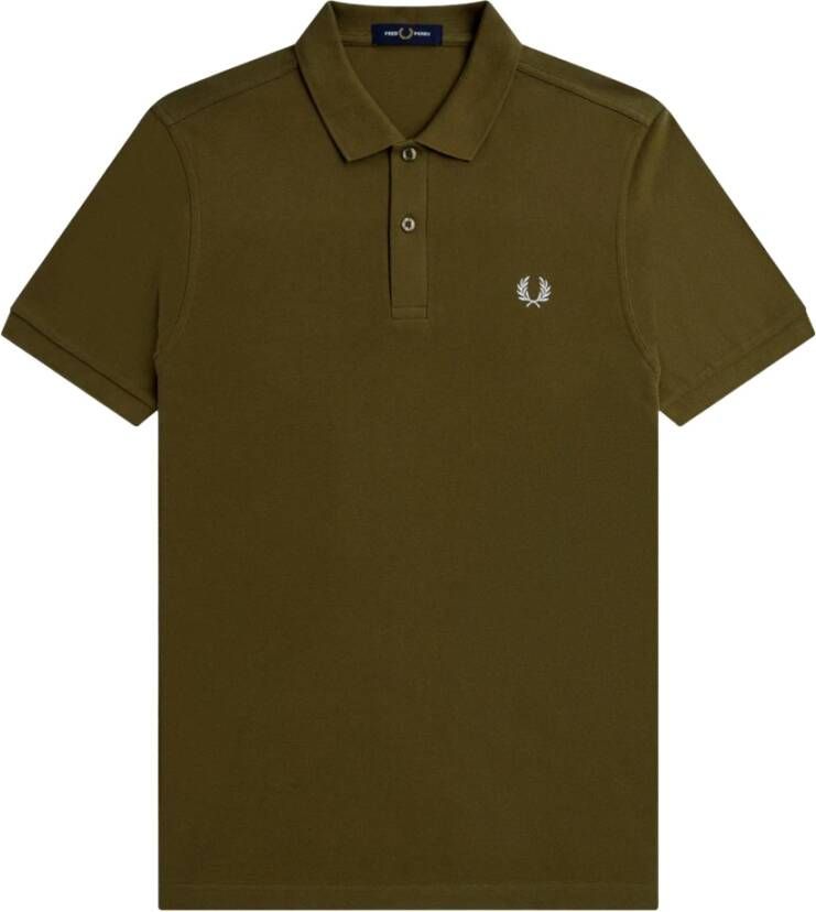 Fred Perry Polo Shirt Groen Heren