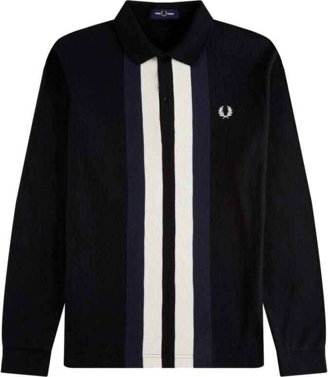 Fred Perry Polo Shirt Zwart Heren