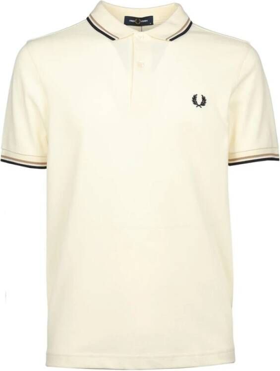 Fred Perry Casual Wit Gestreepte Kip Tote Tas White Heren - Foto 6