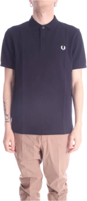 Fred Perry Klassieke Katoenen Polo met Eigentijdse Pasvorm Blue Heren - Foto 6