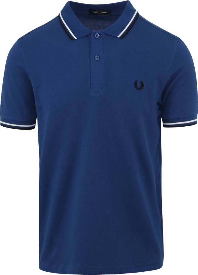 Fred Perry Polo Shirts Blauw Heren