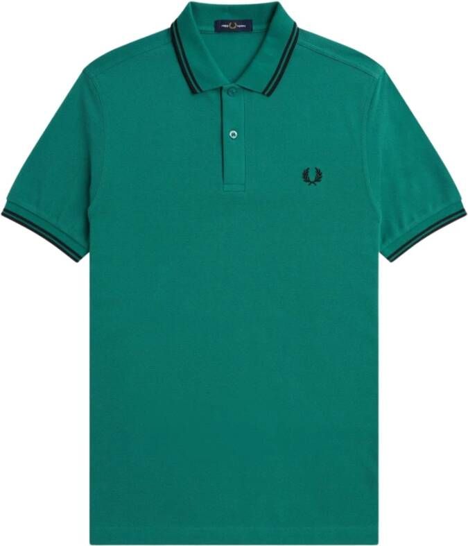 Fred Perry Klassieke Piqué Polo Shirt Green Heren - Foto 5