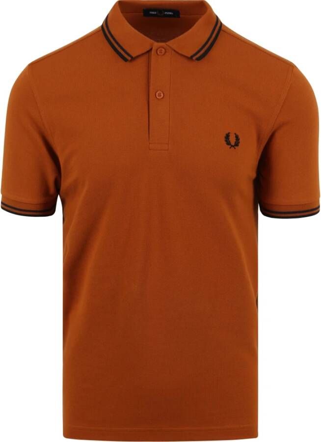 Fred Perry Polo Shirts Oranje Heren