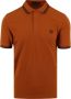 Fred Perry Klassieke Bruine Polo Shirt Brown Heren - Thumbnail 1