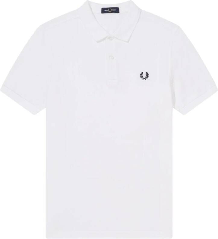 Fred Perry Polo Shirts Wit Heren