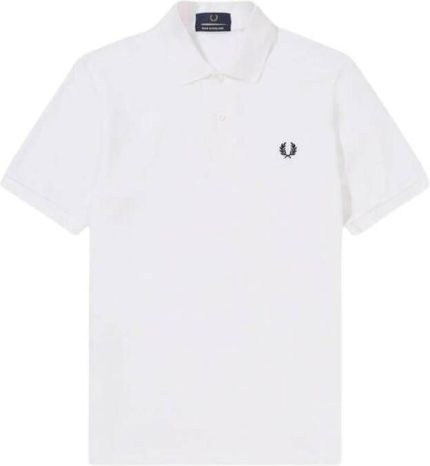 Fred Perry Poloshirt Wit Heren