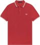 Fred Perry Rode T-shirts en Polos Rood Heren - Thumbnail 1