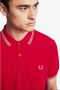 Fred Perry Rode T-shirts en Polos Rood Heren - Thumbnail 1