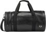Fred Perry Stijlvolle Duffle Tas Black - Thumbnail 4