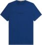 Fred Perry Stijlvol Geborduurd T-shirt voor Heren Blauw Heren - Thumbnail 1