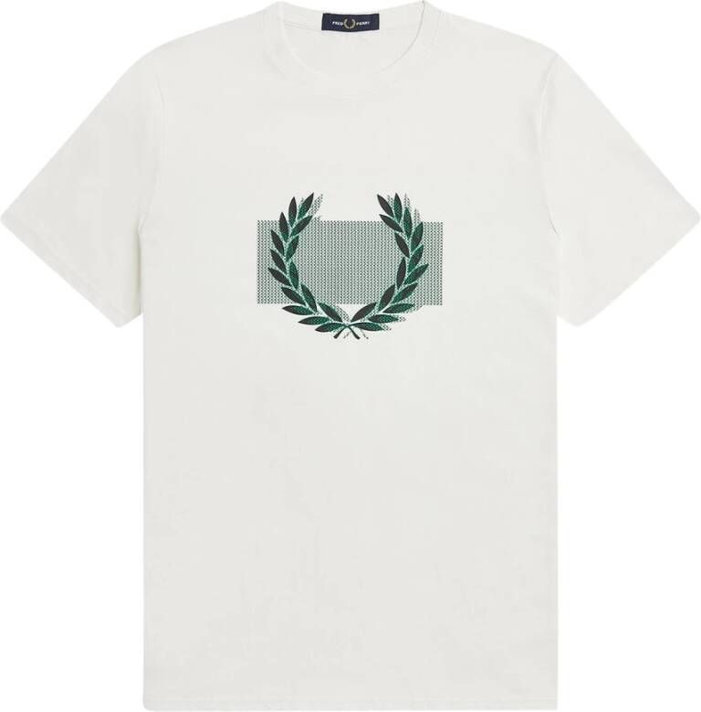 Fred Perry Stijlvolle Heren T-Shirt White Heren