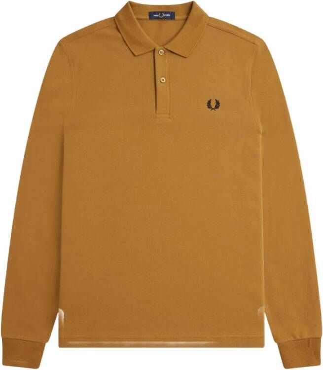 Fred Perry Stijlvolle T-shirts en Polos Bruin Heren