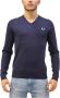 Fred Perry Sweater Blauw Heren - Thumbnail 2
