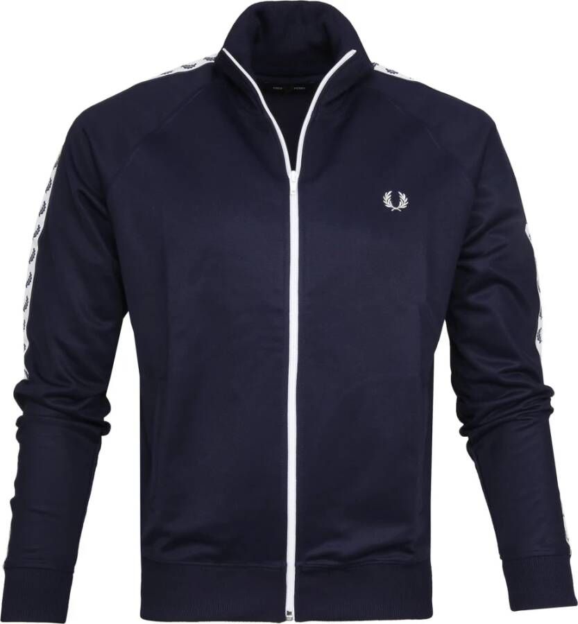 Fred Perry Blauwe herenhoodie met iconische sportkledingstijl Blauw Heren - Foto 2