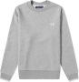 Fred Perry Grijze Crewneck Sweater Gray Heren - Thumbnail 1