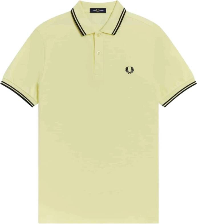 Fred Perry T-shirt Geel Heren