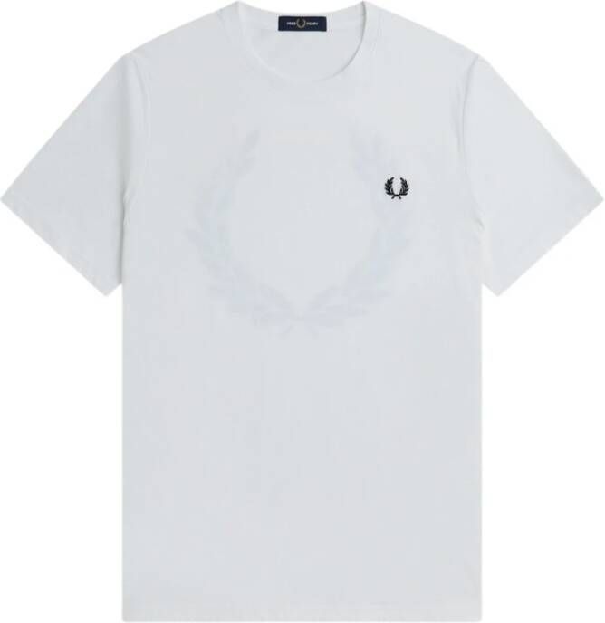 Fred Perry T-Shirt Wit Heren