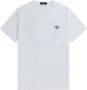 Fred Perry Klassiek Laurel Crown T-Shirt White Heren - Thumbnail 5