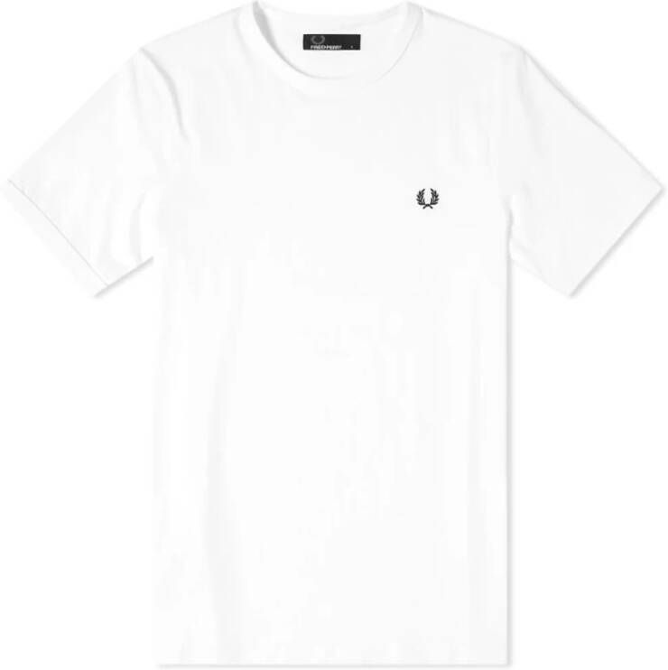 Fred Perry T-shirt Wit Heren