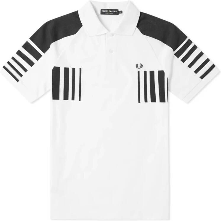 Fred Perry t-shirt Wit Heren