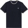 Fred Perry T-shirts and Polos Blue Blauw Heren - Thumbnail 1