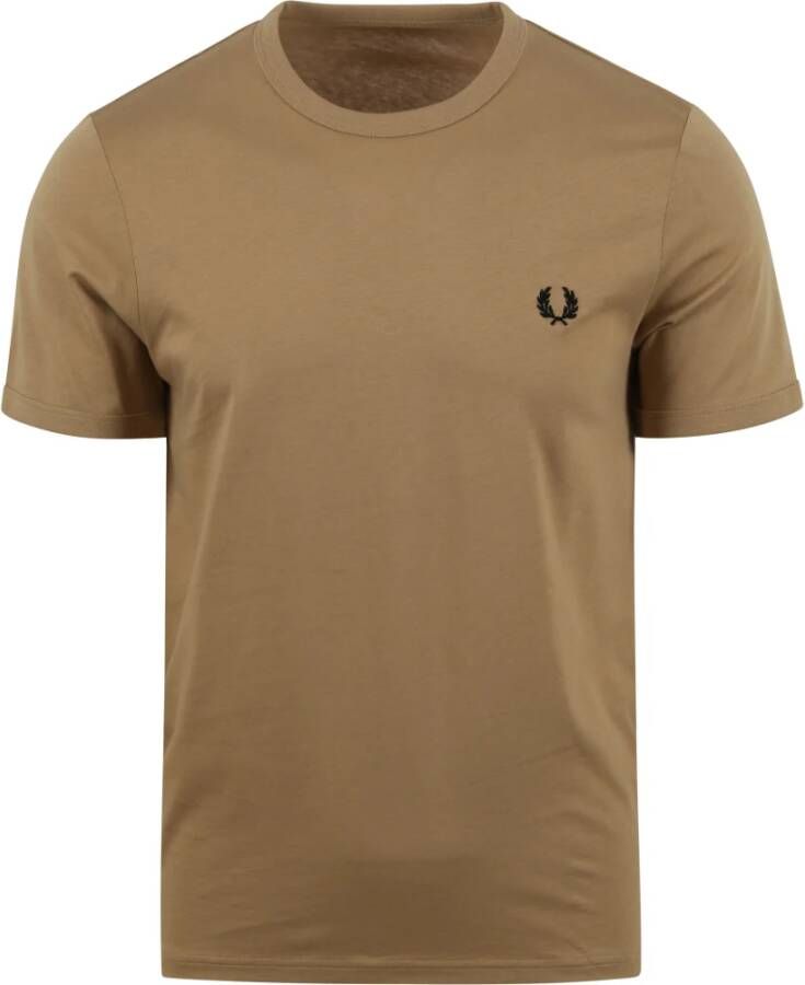 Fred Perry T-Shirts Beige Heren
