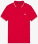 Fred Perry Rode T-shirts en Polos Rood Heren - Thumbnail 2