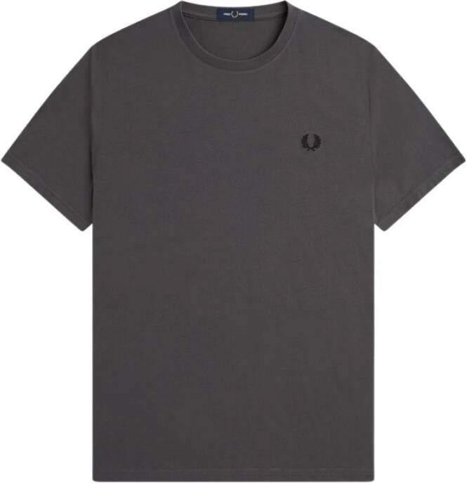 Fred Perry T-Shirts Grijs Heren