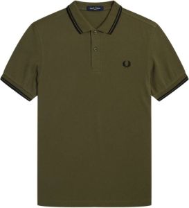 Fred Perry T-shirts Groen Heren