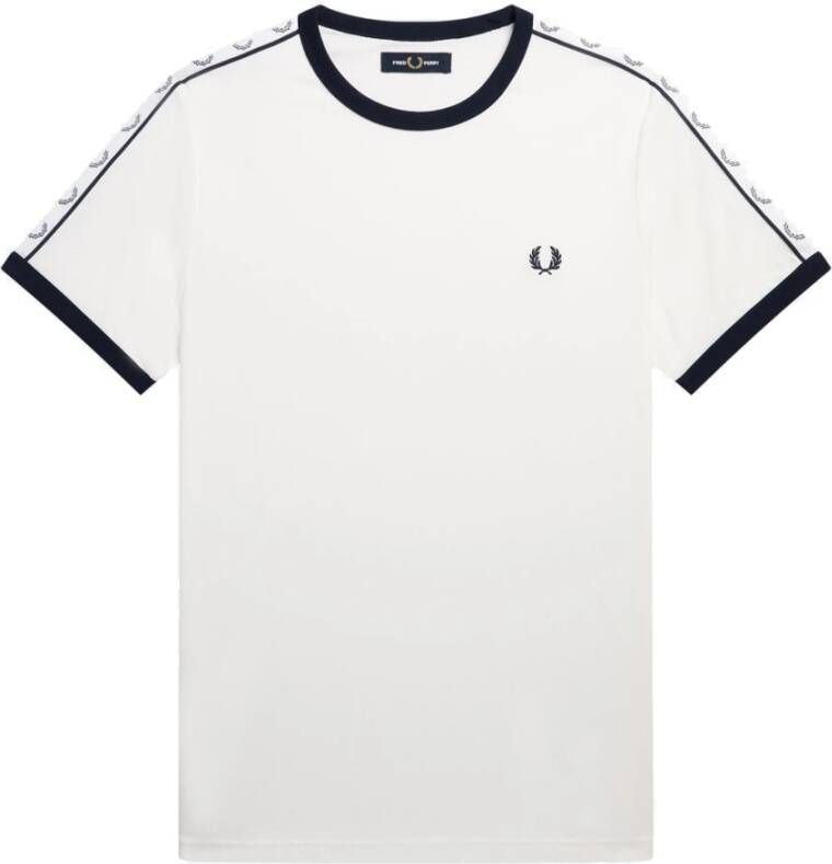 Fred Perry T-Shirts Wit Heren