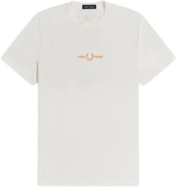 Fred Perry T-shirts Wit Heren