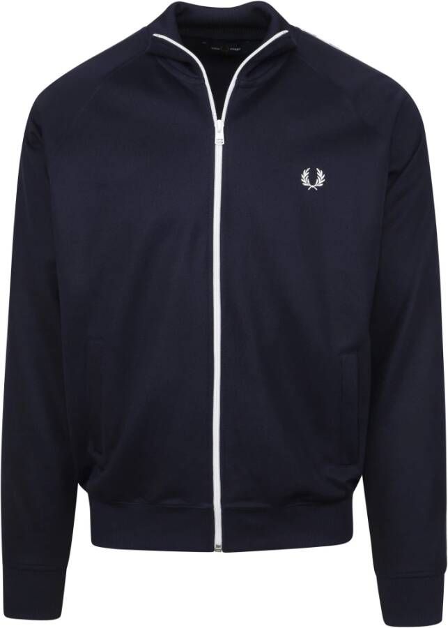 Fred Perry Blauwe herenhoodie met iconische sportkledingstijl Blauw Heren - Foto 4