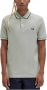 FRED PERRY Heren Polo's & T-shirts Twin Tipped Shirt Groen - Thumbnail 3