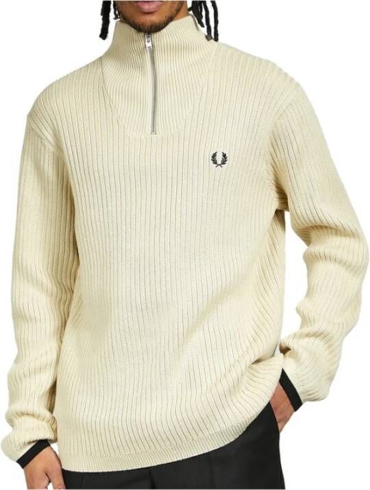Fred Perry Trainingsshirt Arena Beige Heren