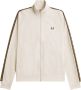 Fred Perry Contrast Tape Tracktop Jas Green Heren - Thumbnail 1