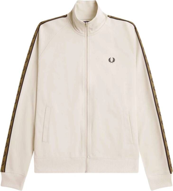 Fred Perry Taped Track Vest Lichtbeige