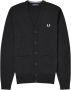 Fred Perry Zwarte Sweaters Stijl Model Naam Zwart Heren - Thumbnail 1