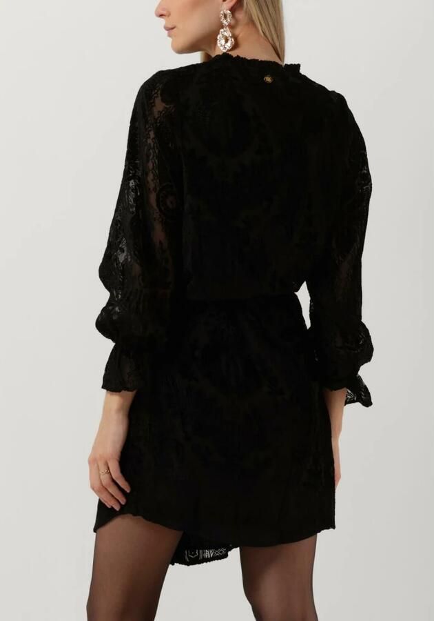 Freebird Akkie Jurk Zwarte Mini Jurk Black Dames - Foto 5