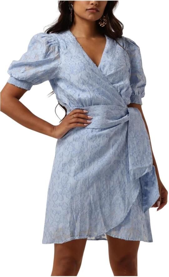 Freebird Blauwe Blossom Mini Jurk Blue Dames - Foto 3