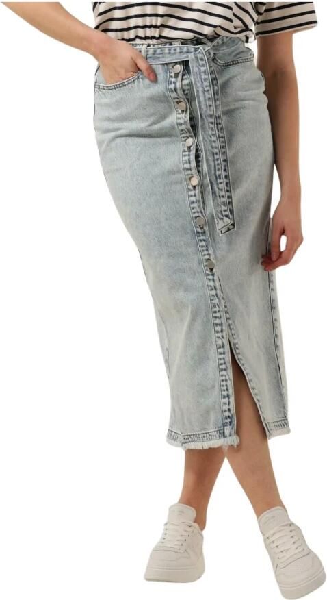 Freebird Blauwe Denim Rok Sidney Blue Dames - Foto 3