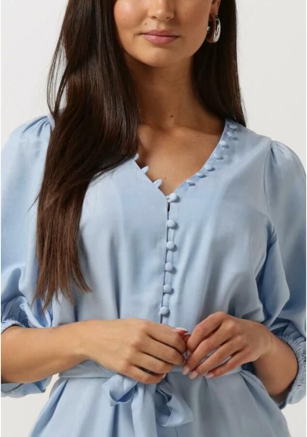 Freebird Blauwe Mini Jurk Leora Blue Dames