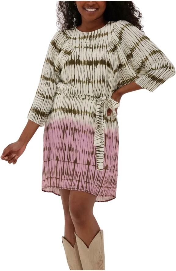 Freebird Brooklynn Ss Jurk Mini Jurk Multicolor Dames - Foto 3