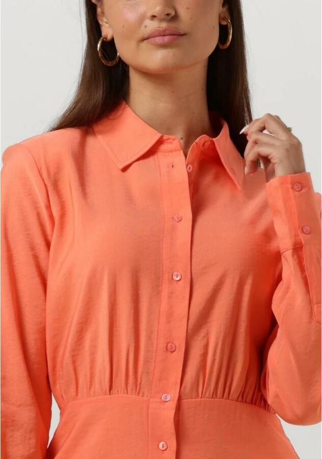 Freebird Crisp Vis Mini Jurk Koraal Orange Dames