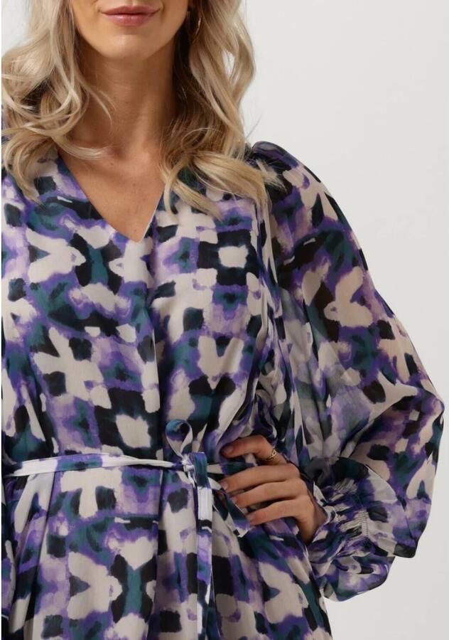 Freebird Etnisch Print Paarse Jurk Multicolor Dames - Foto 3