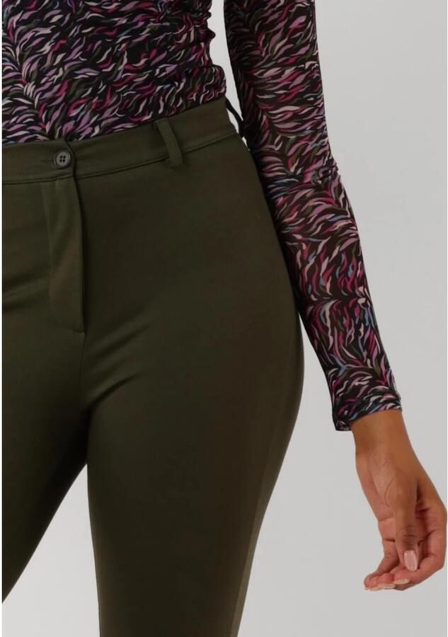 FREEBIRD Dames Broeken Plien Donkergroen