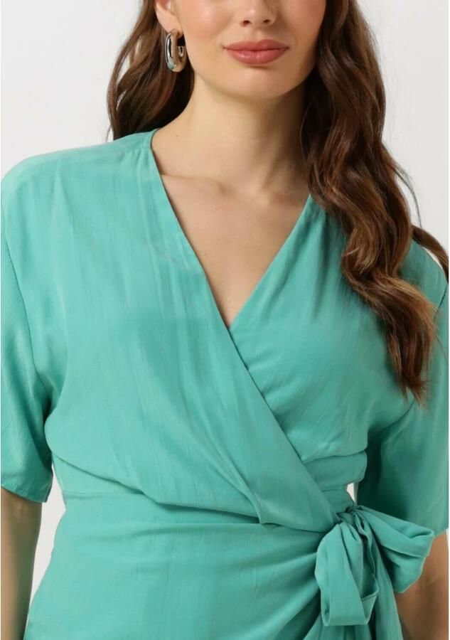 Freebird Groene Kolette SS Jurk Green Dames - Foto 4